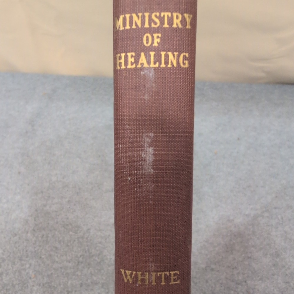 The Ministry of Healing Ellen G White 1942 Pacific Press Religious Health Book - Picture 1 of 8
